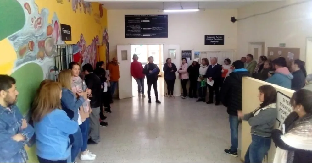 Reforma previsional: ATE realizó asamblea en Hospital Escuela de Salud ...