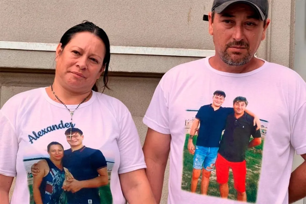 Los padres de Alexander Reverdito