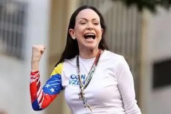 Donald Trump recibió a María Corina Machado en la Casa Blanca