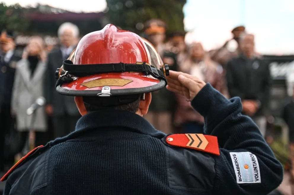 Foto correspondiente a la Federación Entrerriana de Asociaciones de Bomberos Voluntarios
