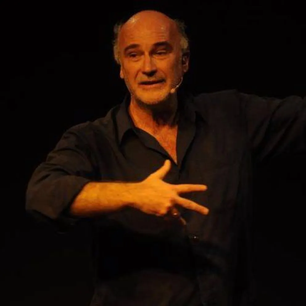 Rubén Clavenzani en acción. Foto de su cuenta de X (@rubenclavenzani)