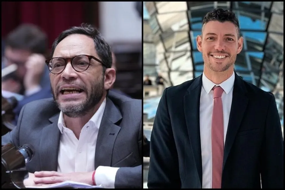 En orden: Maximiliano Ferraro (izquierda) y Damián Arabia (derecha)