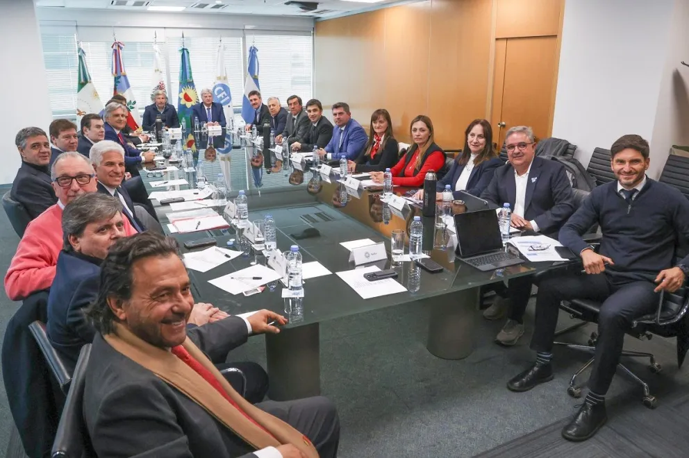 Los gobernadores se reunieron en el CFI la semana pasada