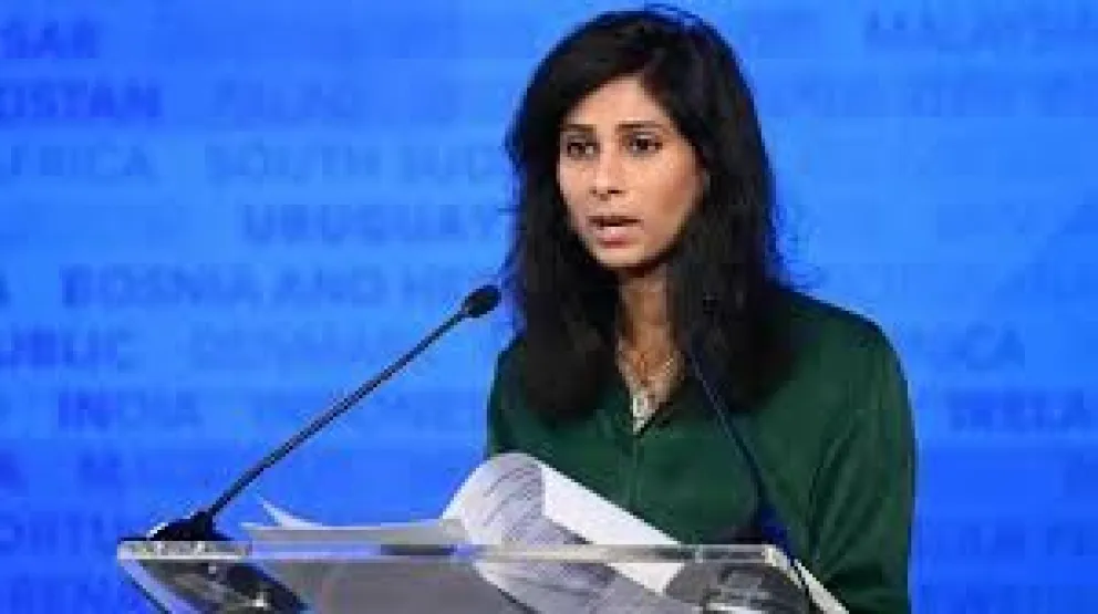 La directora gerente adjunta del FMI, Gita Gopinath