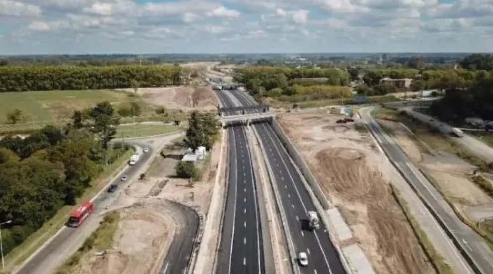 La denominada "Ruta del Mercosur" atraviesa todo el Litoral