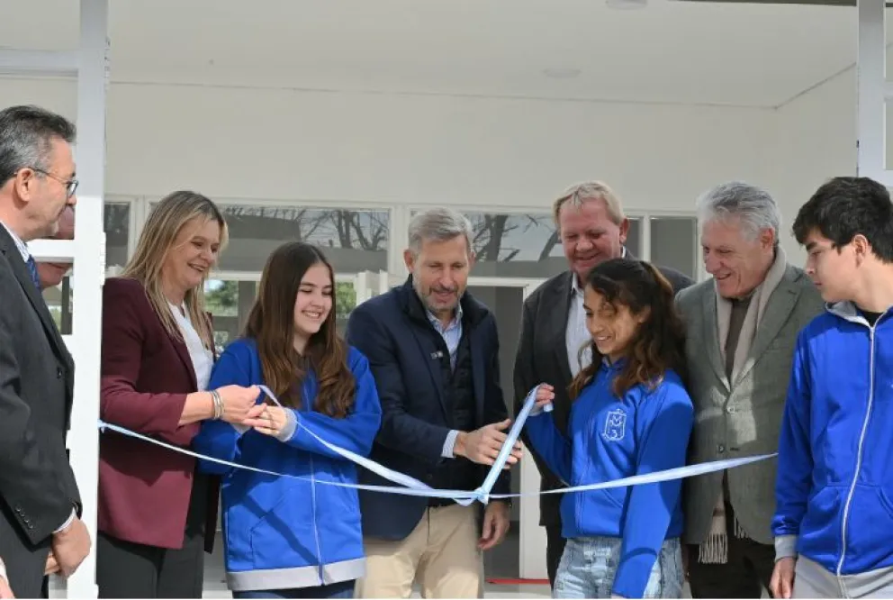 Inauguraron un nuevo edificio escolar en Libertador San Martín Inauguraron un nuevo edificio escolar en Libertador San Martín