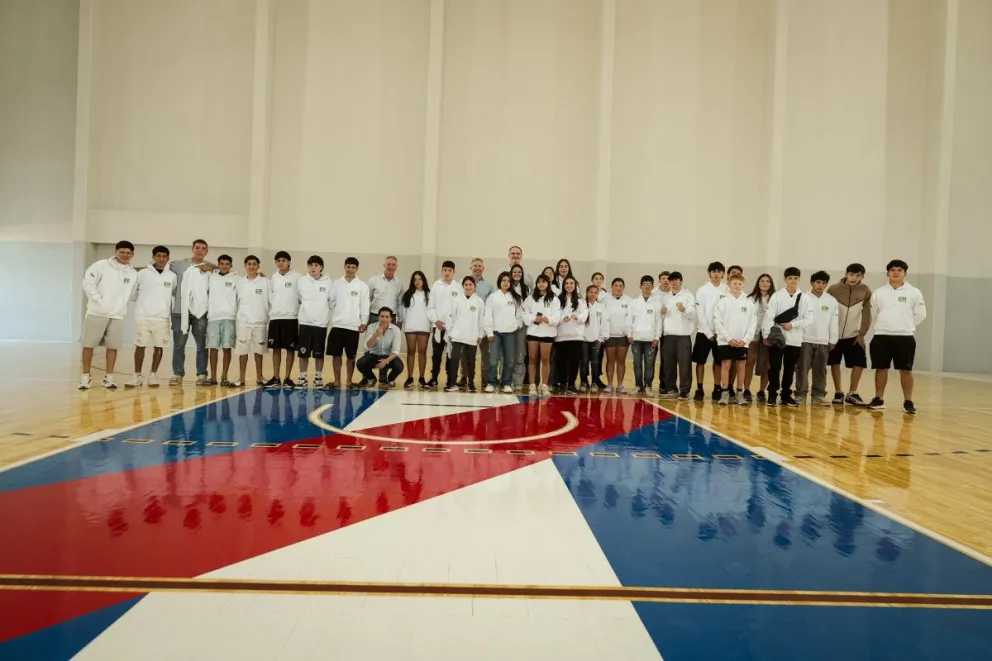 Gimnasio del Parque Beduc restaurado. Foto de APFDigital.