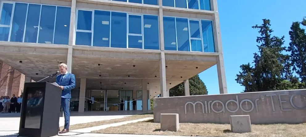 Mirador Tec: Frigerio afirmó que es "la entrada oficial de Entre Ríos al siglo XXI" | APFDigital