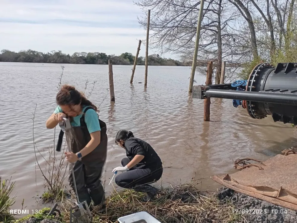 El trabajo se enmarca en el Proyecto de Saneamiento Integral de las Ciudades de la Cuenca del Río Uruguay