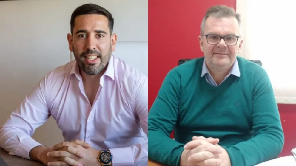 Carlos Cuenca (izquierda) y Hernán Jacob (derecha) 