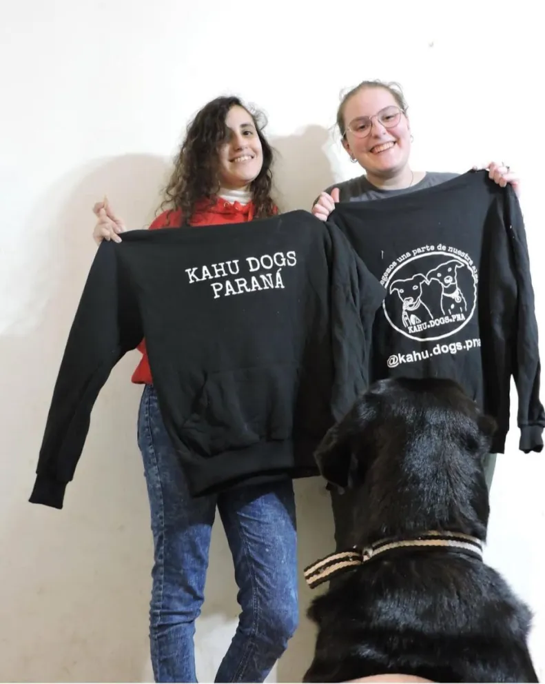  Iara Ortiz y Magalí Taphanel, fundadoras de Kahu Dogs Paraná  