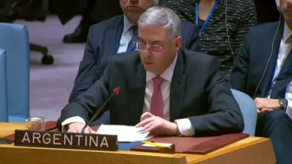 Argentina respaldó en la ONU la captura de Nicolás Maduro y pidió la liberación de Nahuel Gallo