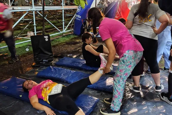 Personal de salud atendió a 60 personas en la Maratón de Reyes de Concordia