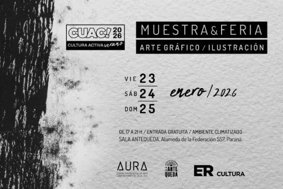 Invitan en Paraná a una feria de arte gráfico e ilustración en el Centro Experimental de Arte Contemporáneo
