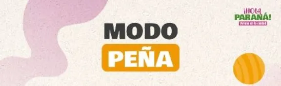 Paraná: Por cuestiones climáticas, Modo Peña se reprogramó para el próximo jueves