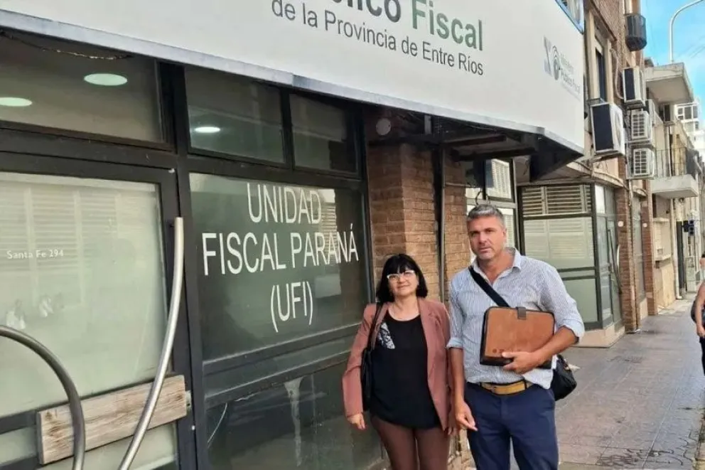 Los Concejales de Colón: Patricia Irigoy, Martín Medina y Carlos Leonardi