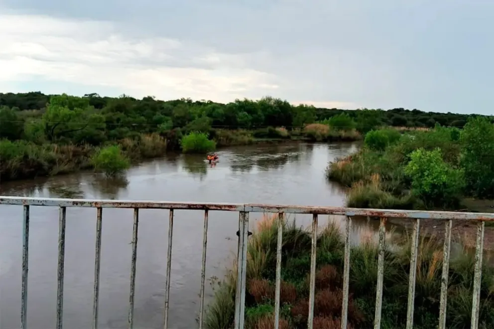 Puente ubicado en la zona de Paso Duarte, sobre la ruta provincial 22.