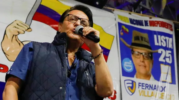 Ecuador: ordenan prisión para 3 líderes criminales por el asesinato a excanditato a presidente