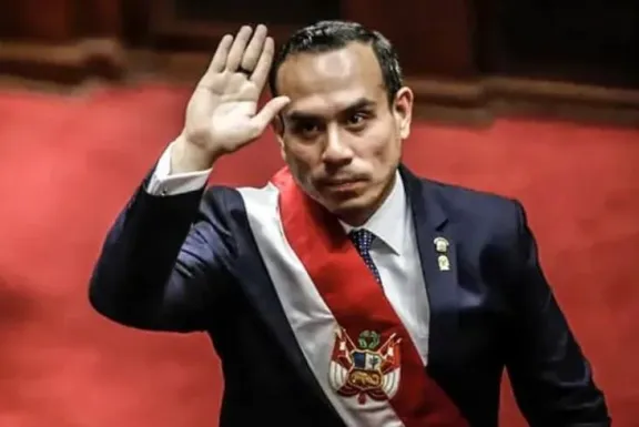 José Jeri fue removido del cargo de jefe de Estado de Perú.