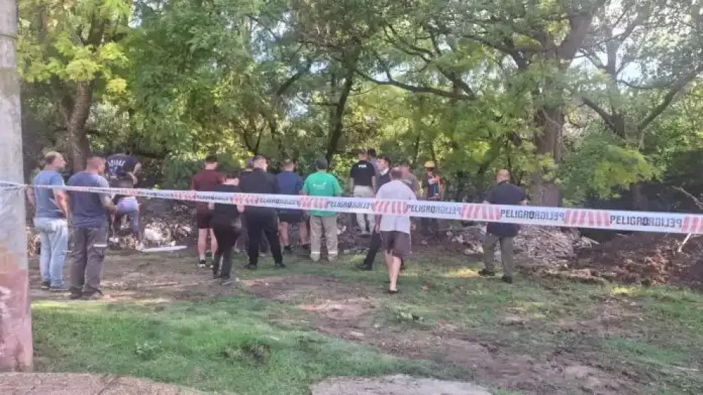 Lugar de hallazgo del cuerpo de Patricia