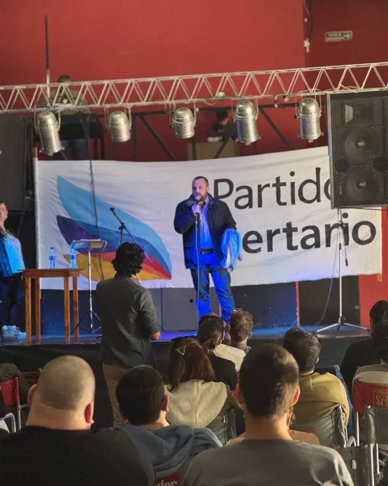 El ex presidente del Partido Libertario de Entre Ríos, Juan Martín Erro.
