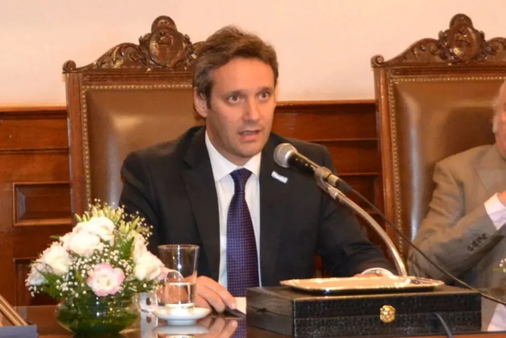 El juez federal de Paraná, Leandro Ríos.