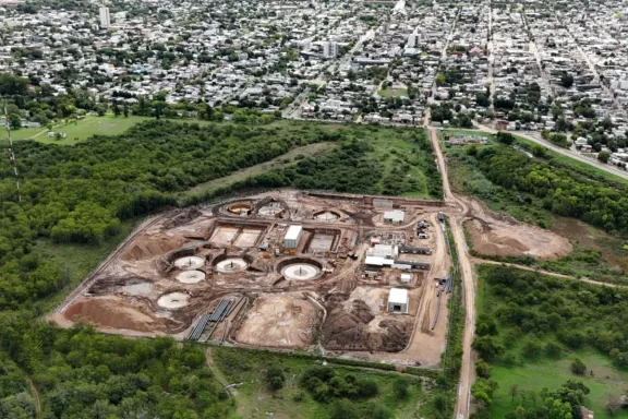 La provincia impulsa una obra clave de saneamiento en Concepción del Uruguay