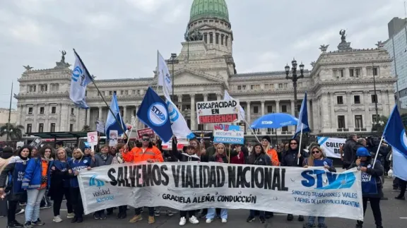 El Sindicato de Trabajadores Viales denunció penalmente a Javier Milei por el manejo de fondos de la seguridad social