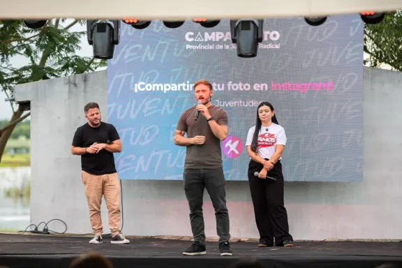 Concordia fue sede del Campamento Provincial de la Juventud Radical