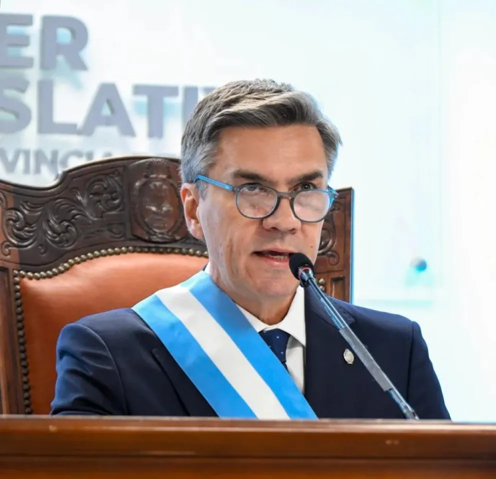 El gobernado de Chaco, Leonardo Zdero