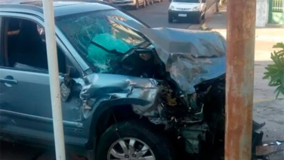 El vehículo que ocasionó la muerte de Oscar Pisani