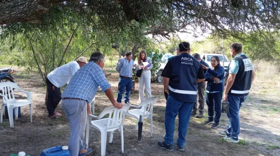Detectaron trabajo informal y condiciones precarias en un campo de Villaguay