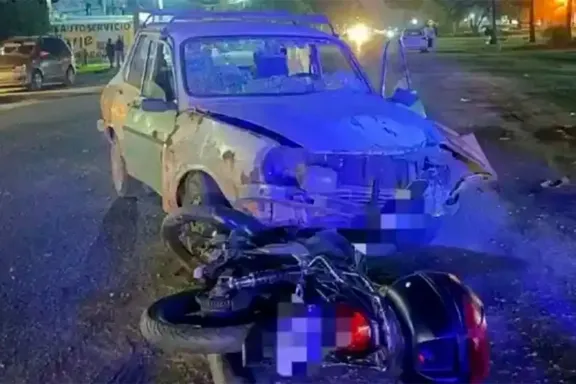 Tras cinco días internado, murió un motociclista que había sufrido un grave choque en Gualeguaychú