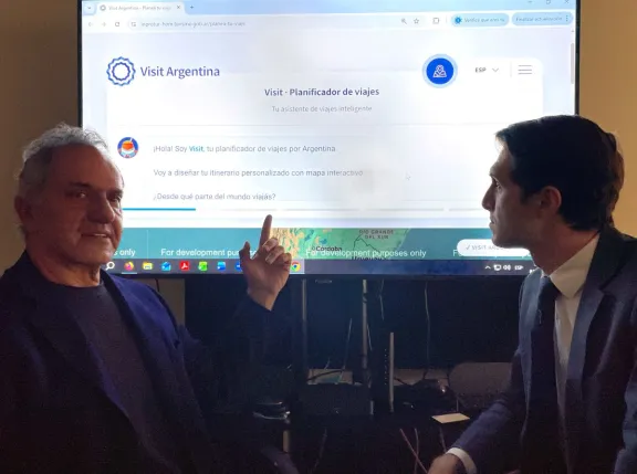 Argentina lanza el primer planificador de viajes de Latinoamérica potenciado por inteligencia artificial