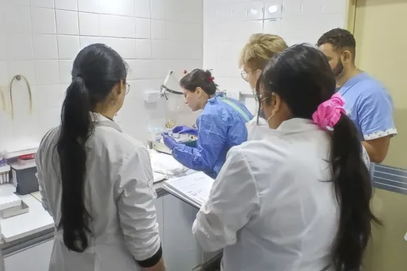En el Hospital Dr. José María Miranda de la localidad de Cerrito, departamento Paraná, casi 60 mujeres se realizaron estudios ginecológicos en la segunda instancia colaborativa entre Salud, la Universidad Adventista del Plata y el municipio.