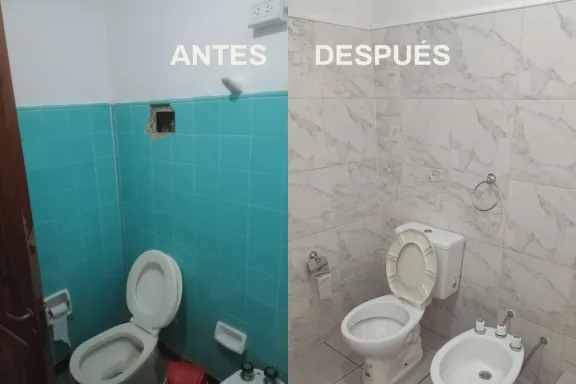 Realizan mejoras edilicias y sanitarias a una escuela rural de Villaguay