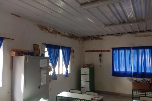 Mejoran las condiciones edilicias de escuela nocturna de Villa Parancito con diversas obras