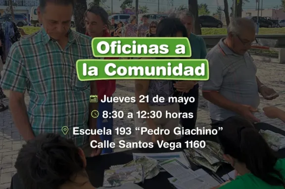 Vuelven en Paraná las Oficinas a la Comunidad con atención y asesoramiento en los barrios