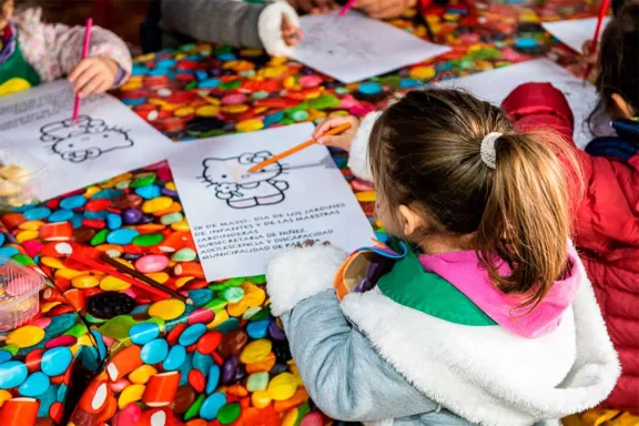 Solo el 55% de los niños de 3 años asiste al jardín en Argentina