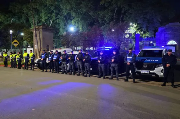 Colón fue parte del lanzamiento del Operativo Blindaje de la Policía de Entre Ríos