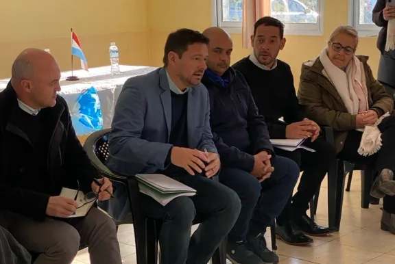Consideran que es histórica la presencia de autoridades provinciales en la localidad de Yeso Oeste
