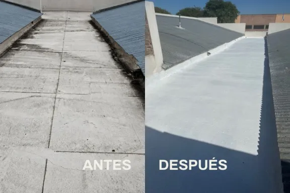 Repararon cubiertas y filtraciones en una escuela secundaria de Paraná