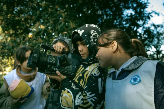 "Contar la escuela desde el cine": el ciclo audiovisual de la provincia tuvo su día en una escuela rural de Victoria
