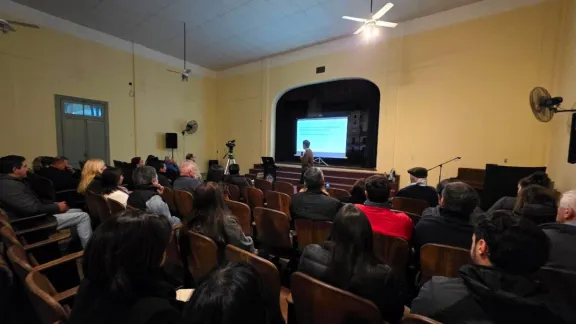 Se realizó en Colón una charla abierta sobre los procesos de producción del proyecto HIF Global Paysandú