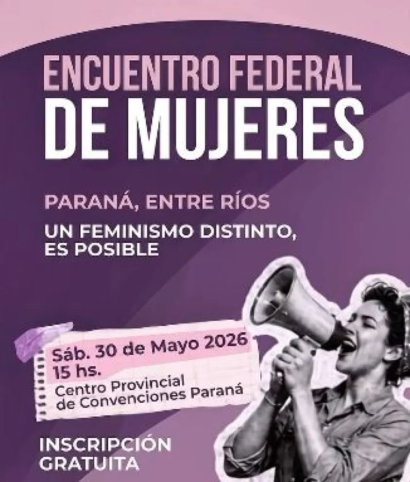 Paraná será sede de un Encuentro Federal de Mujeres libertarias