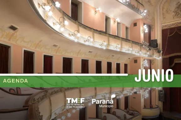 Paraná: Música, teatro y danza en la agenda de junio del Teatro 3 de Febrero