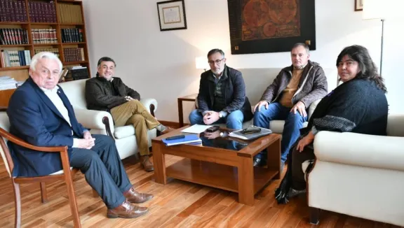 El titular del STJ escuchó las inquietudes a senadores del PJ sobre la reforma jubilatoria