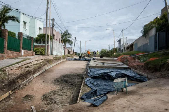 Se realizan los trabajos finales en torno al Arroyo Las Viejas