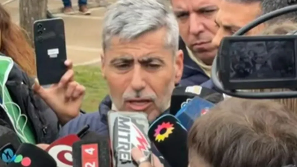 El ministro de Seguridad, Juan Pablo Quinteros, lo confirmó a los medios presentes. 