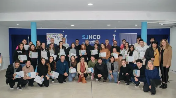 San José: Entregaron certificados del curso de Producción Avícola Avanzada
